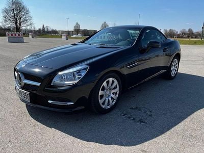 Gebraucht Mercedes SLK250 204 PS (150 kW) 2013 Schwarz Cabrio