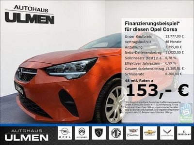 Orange Gebraucht 2022 Opel Corsa-e Edition Kleinwagen | 13.777 € (Guter Preis)
