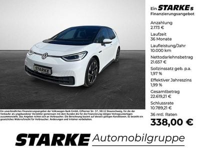 Gebraucht VW ID.3 Pro Performance 150 kW (204 PS) 2022 Grau (mondsteingrau) Kleinwagen