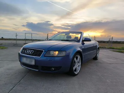 Gebraucht Audi A4 Cabriolet S-Line 163 PS (119 kW) 2004 Blau Cabrio