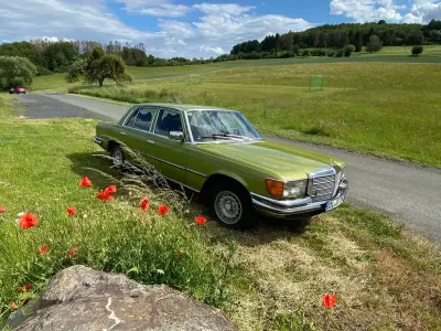 Gebraucht Mercedes S350 SE 194 PS (142 kW) 1977 Grün Limousine