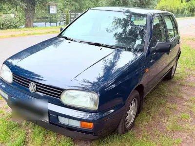 Gebraucht VW Golf III 75 PS (55 kW) 1996 Blau Kleinwagen