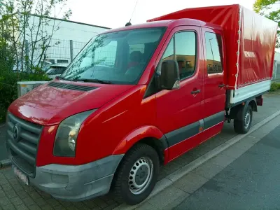 Brugt VW Crafter 136 HK (100 kW) 2010 Rød Van