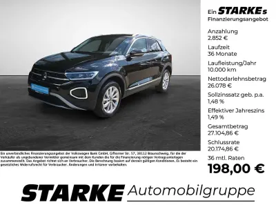 Gebraucht VW T-Roc Style 150 PS (110 kW) 2025 Schwarz (grenadillschwarz metallic) SUV