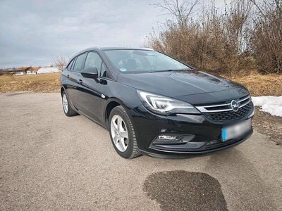 Gebraucht Opel Astra Business 136 PS (100 kW) 2017 Schwarz Kombi