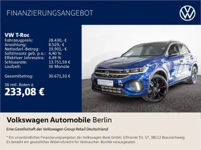 Gebraucht VW T-Roc R-line 150 PS (110 kW) 2022 L9 lapiz blue metallic SUV