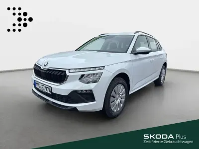 Neu Skoda Kamiq Essence 95 PS (69 kW) 2025 2y moonweiss metallic SUV