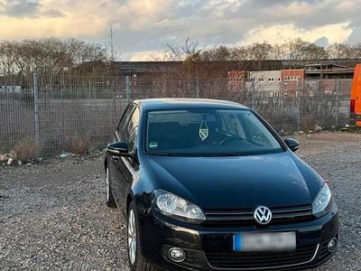 Brugt VW Golf VI Highline 122 HK (89 kW) 2009 Sort Hatchback