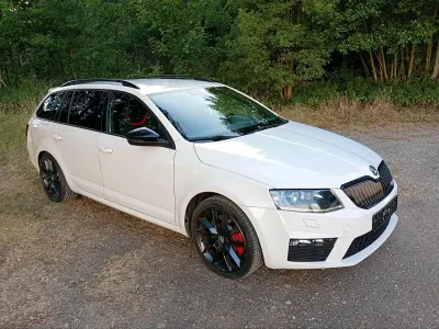 Gebraucht Skoda Octavia RS 184 PS (135 kW) 2015 Weiß Kombi