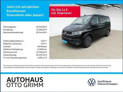 Używany VW California Beach 204 KM (150 kW) 2021 Czarny Van