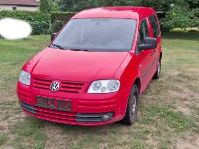 Gebraucht VW Caddy Life 80 PS (58 kW) 2009 Rot Van / Kleinbus