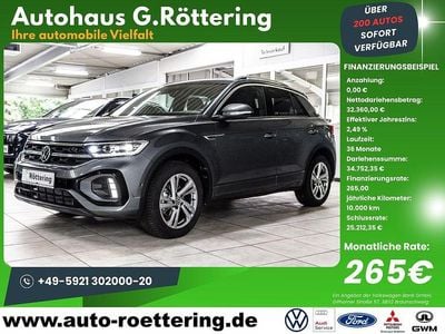 Gebraucht VW T-Roc R-line 150 PS (110 kW) 2025 Grau SUV