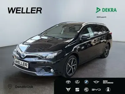 Gebraucht Toyota Auris Hybrid Basis 136 PS (100 kW) 2017 Mysticschwarz mica Kombi