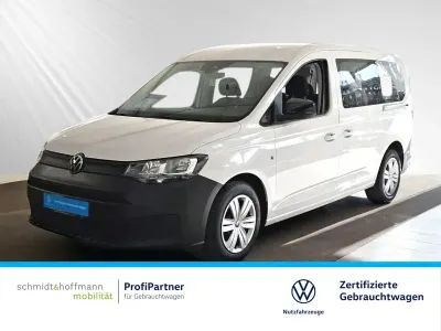 Brugt VW Caddy Maxi Basis 122 HK (89 kW) 2021 Hvid MPV