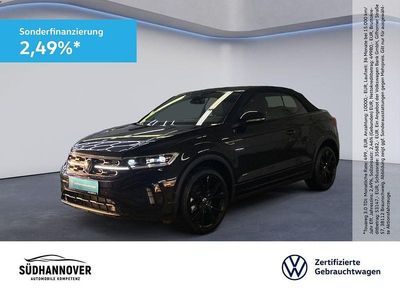 Gebraucht VW T-Roc Cabriolet R-line 150 PS (110 kW) 2025 Schwarz Cabrio