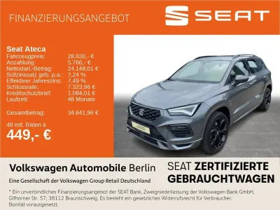Gebraucht Seat Ateca FR 150 PS (110 kW) 2023 Grau SUV
