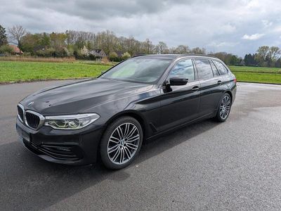 Usata BMW 540 Sport Line 340 CV (250 kW) 2018 Nero Station wagon