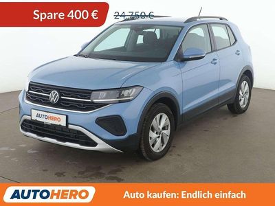 Blau Gebraucht 2024 VW T-Cross Life SUV | 23.800 € (Guter Preis)