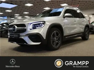 Brugt Mercedes GLB200 AMG 163 HK (119 kW) 2024 Sølv SUV