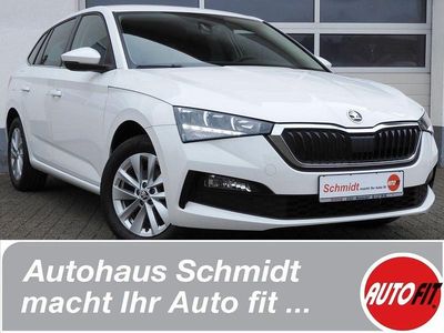 Gebraucht Skoda Scala Ambition 110 PS (80 kW) 2024 Weiß Kleinwagen