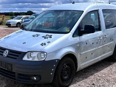 Gebraucht VW Caddy Life 109 PS (80 kW) 2006 Silber Van / Kleinbus