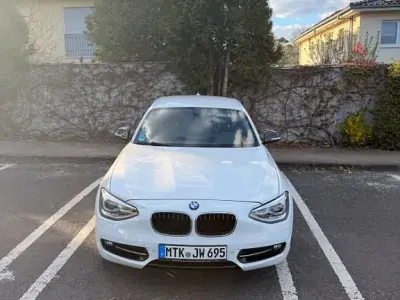 Gebraucht BMW 116 Sport Line 136 PS (100 kW) 2013 Weiß Kleinwagen