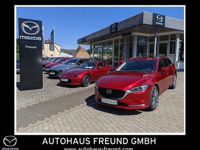 Second-hand Mazda 6 Sports-Line 165 CP (121 kW) 2019 Roșu Break