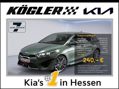 Neu Kia Ceed GT GT-Line 140 PS (102 kW) 2025 Experience green Limousine
