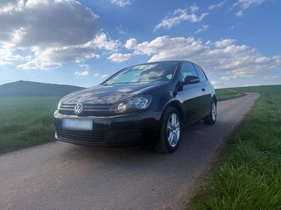 Usata VW Golf VI Comfortline 105 CV (77 kW) 2010 Nero Utilitaria