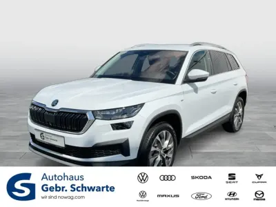 Gebraucht Skoda Kodiaq Clever 150 PS (110 kW) 2022 Weiß SUV