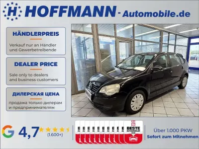 Gebraucht VW Polo Comfortline 80 PS (58 kW) 2007 Blackmagicperleff. Kleinwagen