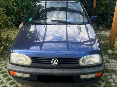 Gebraucht VW Golf Cabriolet 90 PS (66 kW) 1994 Blau Cabrio
