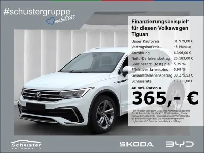 Gebraucht VW Tiguan R-line 150 PS (110 kW) 2023 Weiss SUV