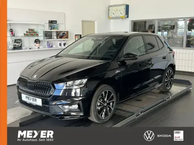 Neu Skoda Fabia Monte Carlo 95 PS (69 kW) 2026 Blackmagic perleffekt Kleinwagen