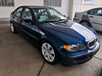 gebraucht BMW 318 E46 - i - Blau - BJ 2004 - Sportauspuff - Maybachfeder