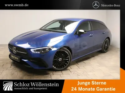 Brugt Mercedes CLA200 Shooting Brake AMG 150 HK (110 kW) 2025 Blå Stationcar