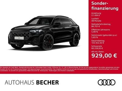 Mythosschwarz metallic Neu 2025 Audi Q8 S-Line SUV | 108.195 € (Fairer Preis)
