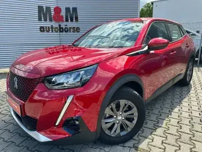 Brugt Peugeot e-2008 Active 100 kW (136 HK) 2021 Rød SUV