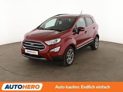 Gebraucht Ford Ecosport Titanium 125 PS (91 kW) 2019 Rot SUV