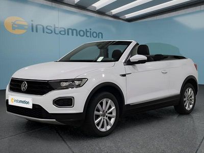 Gebraucht VW T-Roc Cabriolet 150 PS (110 kW) 2021 Weiß Cabrio