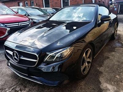 Usata Mercedes E220 194 CV (142 kW) 2017 Nero Cabrio