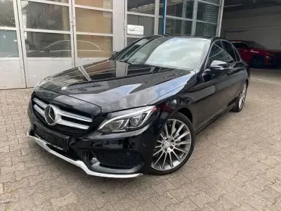 Gebraucht Mercedes C200 AMG 184 PS (135 kW) 2015 Obsidianschwarz Limousine
