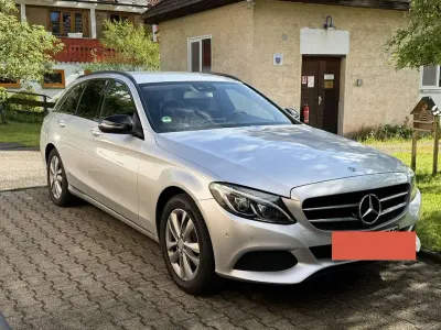 Gebraucht Mercedes C220 170 PS (125 kW) 2018 Grau Kombi