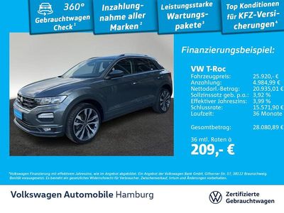 Second-hand VW T-Roc Active 150 CP (110 kW) 2022 Gri SUV