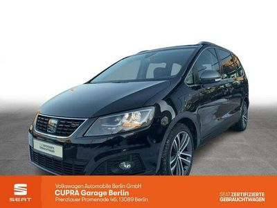 Gebraucht Seat Alhambra FR-Line 150 PS (110 kW) 2021 "deep" schwarz perleffekt Van / Kleinbus