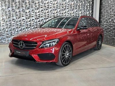 Gebraucht Mercedes C300 AMG line 245 PS (180 kW) 2017 Rot Limousine