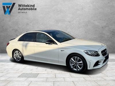 Gebraucht Mercedes C300 AMG 258 PS (189 kW) 2019 Weiß Limousine