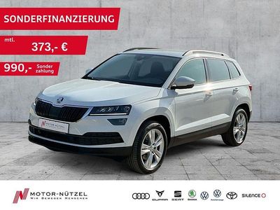 Gebraucht Skoda Karoq 150 PS (110 kW) 2021 Moonweiss metallic SUV