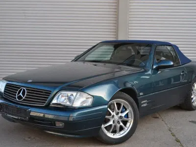 Gebraucht Mercedes SL280 204 PS (150 kW) 1999 Grün Cabrio