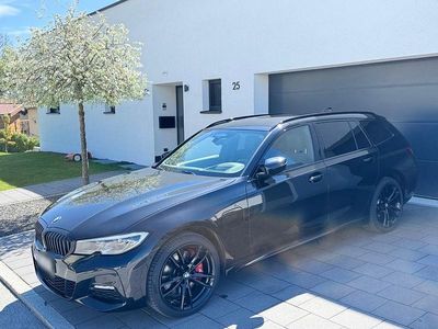 Usata BMW 330e M Sport 292 CV (214 kW) 2020 Nero Station wagon